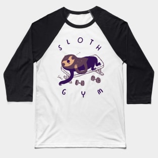 sloth gym Baseball T-Shirt